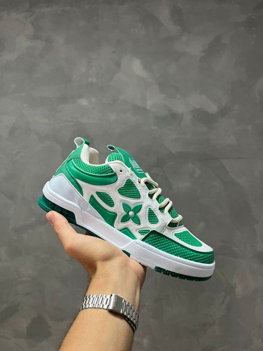 Tênis Louis Vuitton LV Skate Sneaker “Green” - Nacional