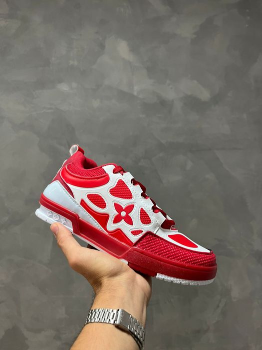 Tênis Louis Vuitton LV Skate Sneaker “Red” - Nacional