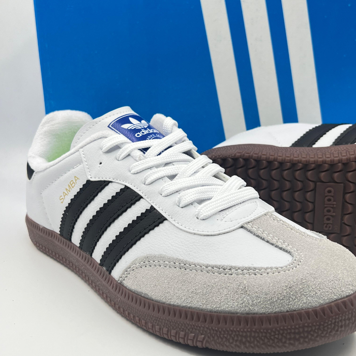 Tênis Adidas Samba Originals ‘White/Black’ - Nacional