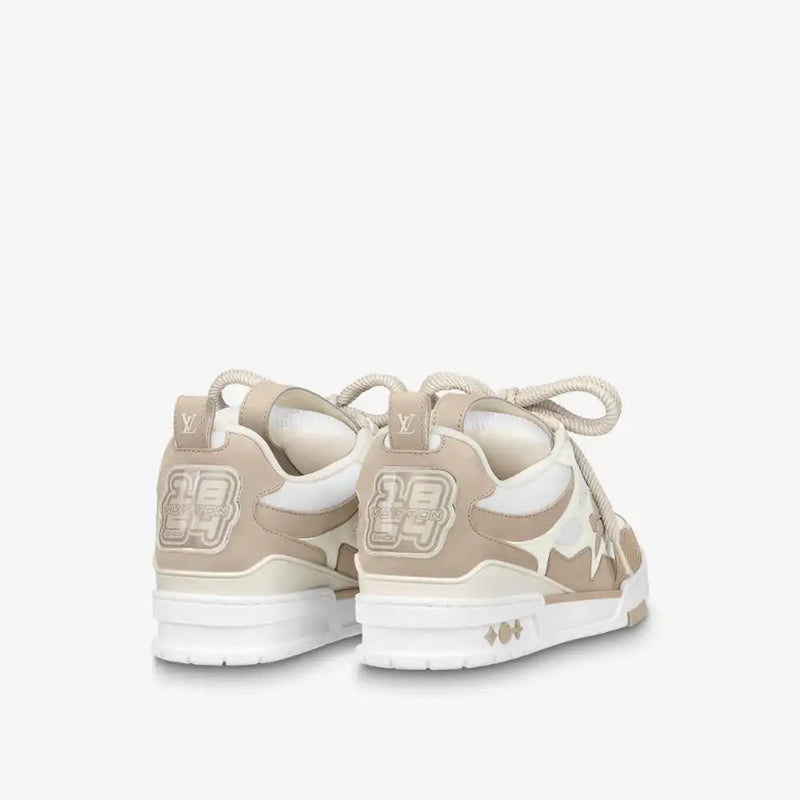 Tênis Louis Vuitton LV Skate Sneaker Beige White