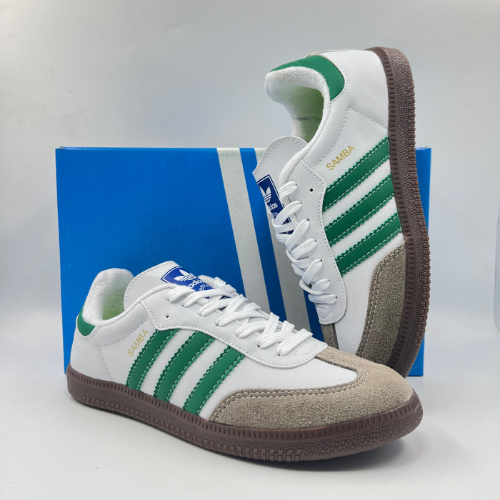 Tênis Adidas Samba Originals ‘White/Green’ - Nacional