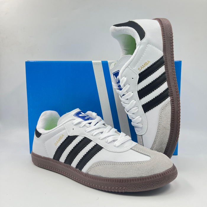 Tênis Adidas Samba Originals ‘White/Black’ - Nacional