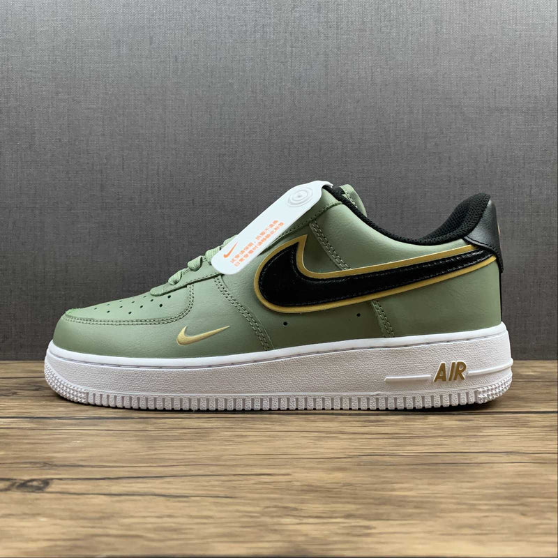 Tênis Nike Air Force 1 07 LV8 ‘Olive Gold Black’