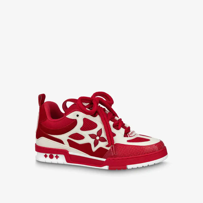 Tênis Louis Vuitton LV Skate Sneaker Red White