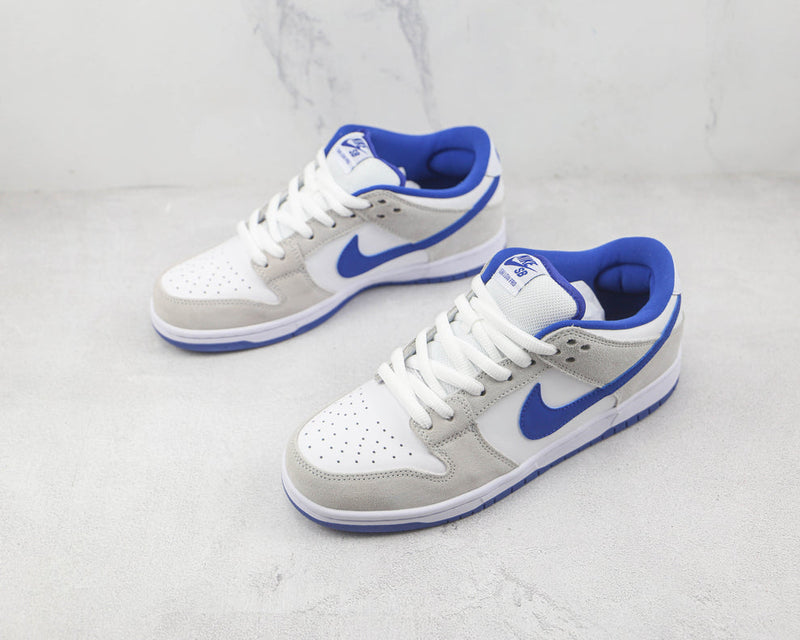 Tênis Nike SB Dunk Low Pro Matte Silver Varsity Royal