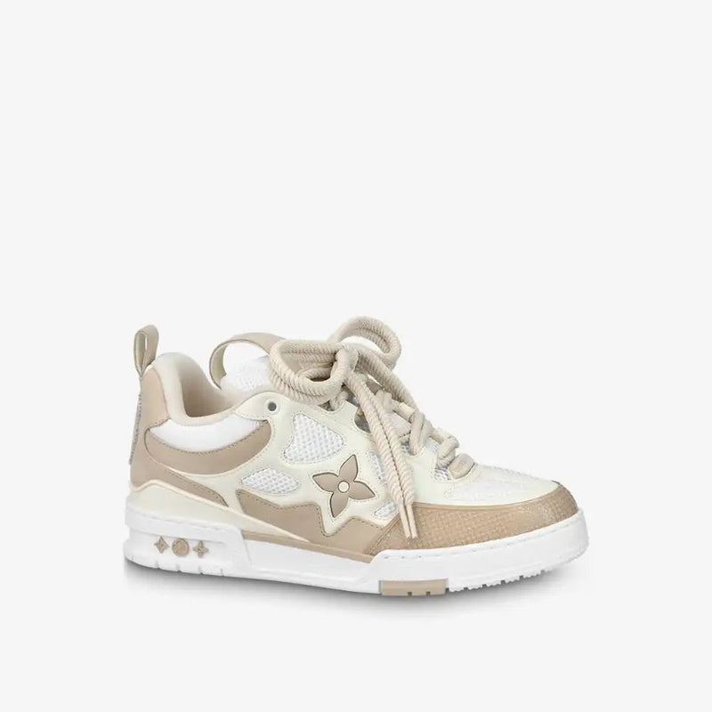 Tênis Louis Vuitton LV Skate Sneaker Beige White