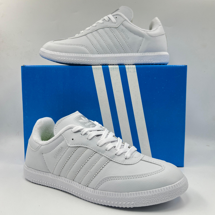 Tênis Adidas Samba Originals ‘All White’ - Nacional