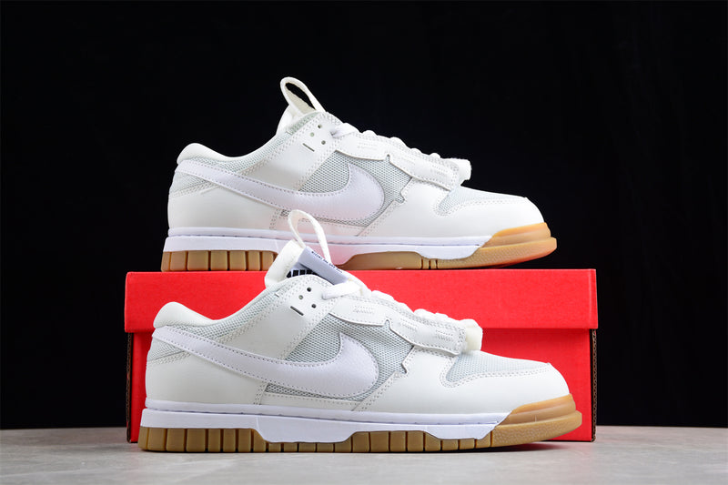 Tênis Nike Air Dunk Jumbo White Gum