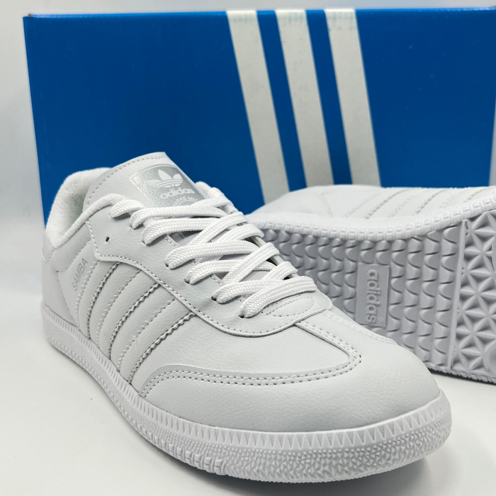 Tênis Adidas Samba Originals ‘All White’ - Nacional