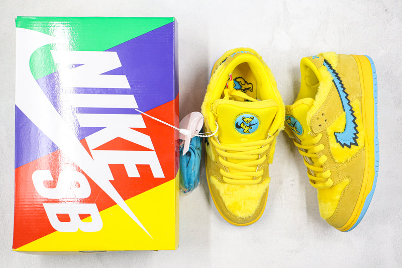 Tênis Nike SB Low ‘Grateful Dead Yellow’