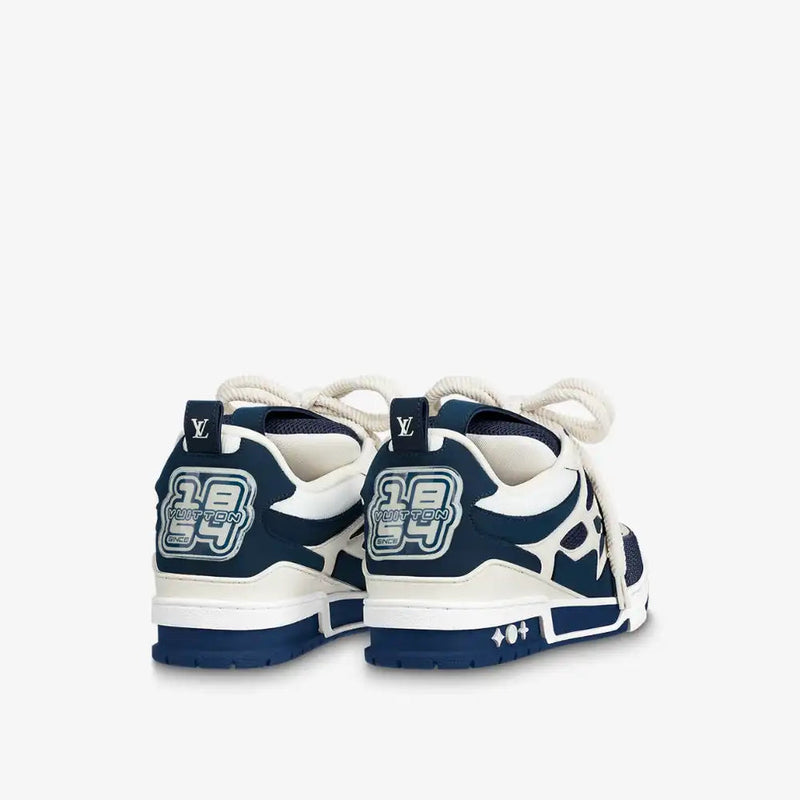 Tênis Louis Vuitton LV Skate Sneaker Marine White