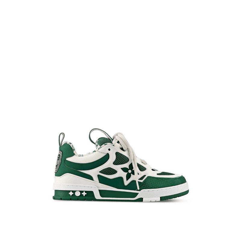 Tênis Louis Vuitton LV Skate Sneaker Green White