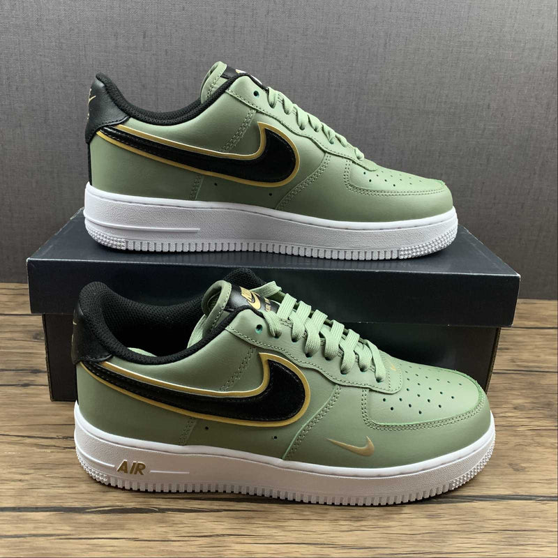 Tênis Nike Air Force 1 07 LV8 ‘Olive Gold Black’