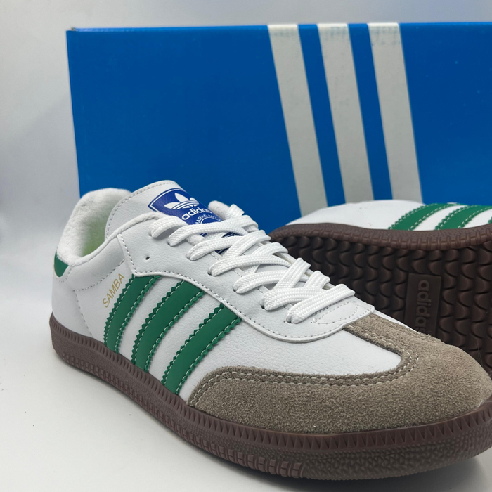 Tênis Adidas Samba Originals ‘White/Green’ - Nacional