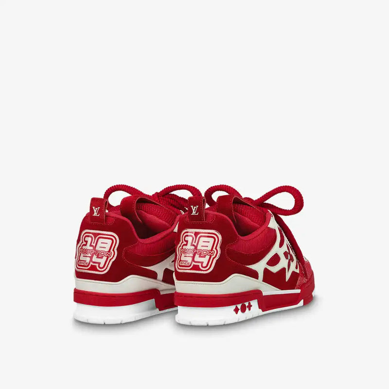 Tênis Louis Vuitton LV Skate Sneaker Red White