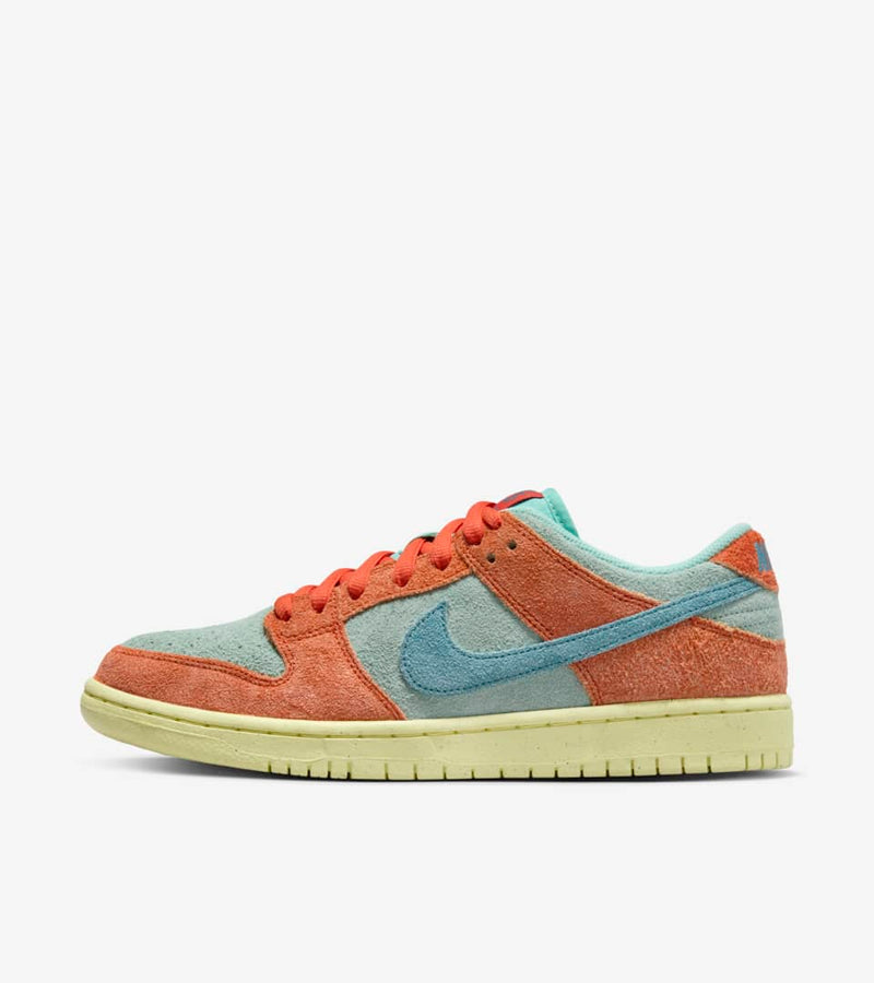 Tênis Nike SB Dunk Low ‘Orange Emerald Rise’