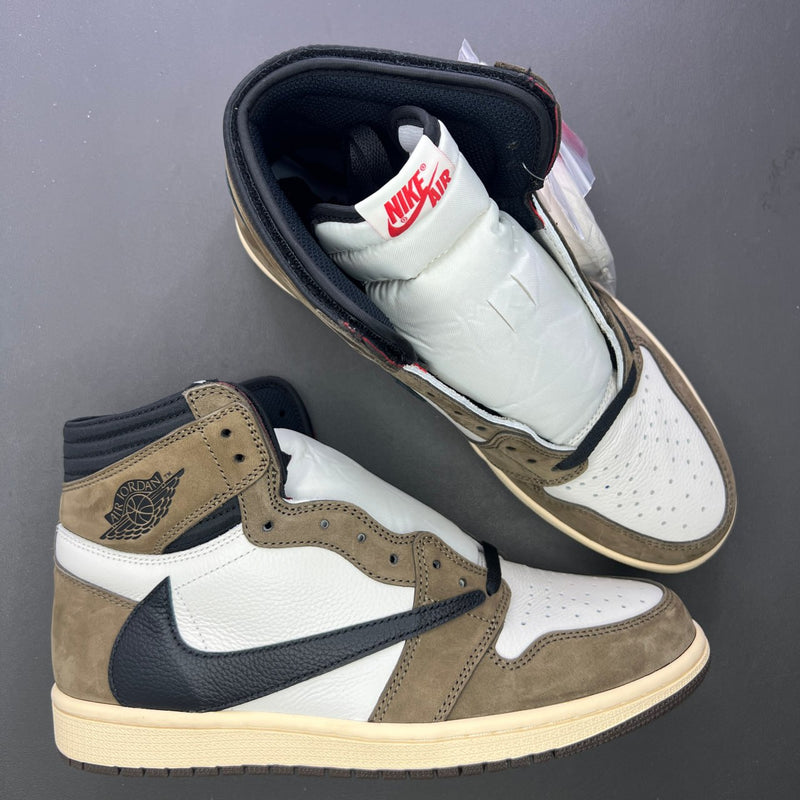 Tênis Nike Air Jordan 1 High ‘Dark Mocha’ x Travis Scott