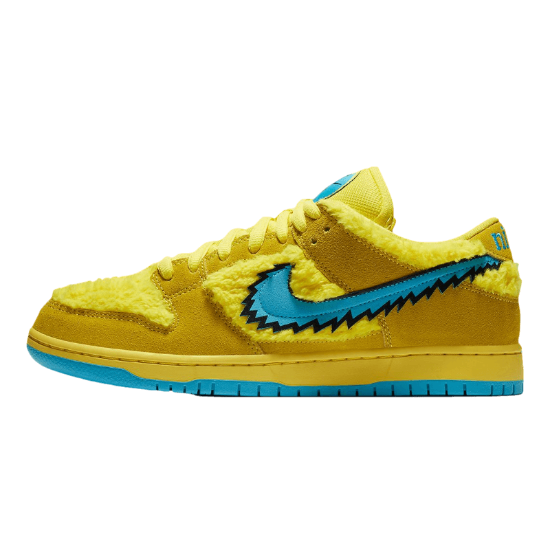 Tênis Nike SB Low ‘Grateful Dead Yellow’