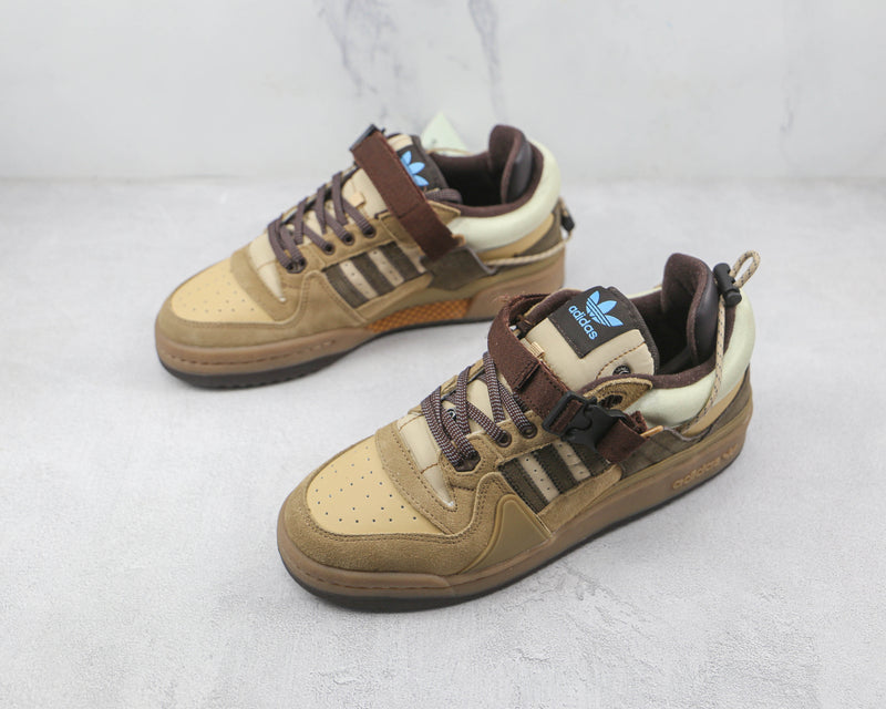 Tênis Adidas Forum 84 Low X Bad Bunny ‘Buckle Low Café’