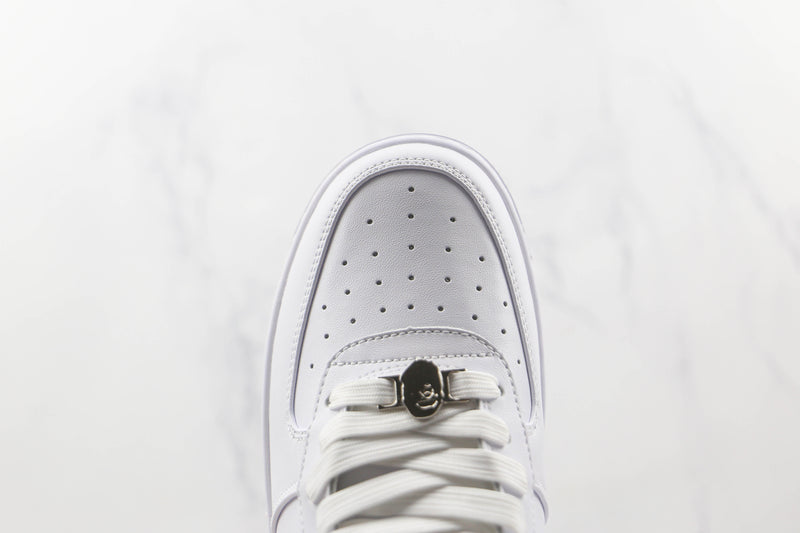 Tênis A Bathing Ape - BapeSta Low ‘Triple White’