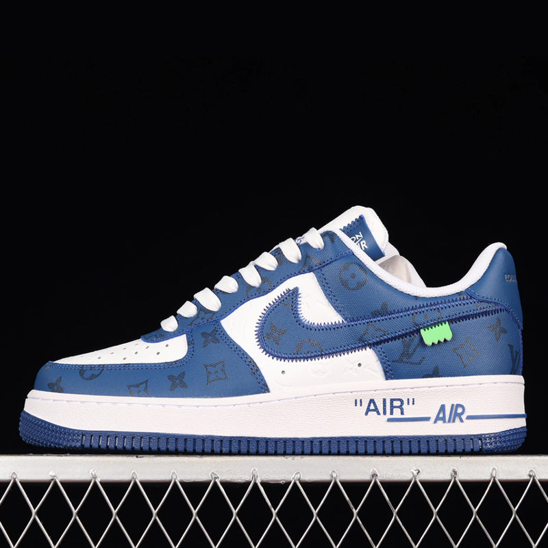 Tênis Air Force 1 Low X Louis Vuitton ‘A White Blue’