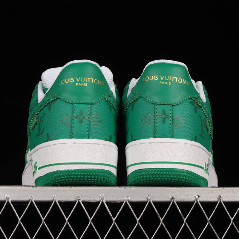 Tênis Air Force 1 Low X Louis Vuitton ‘A White Green’