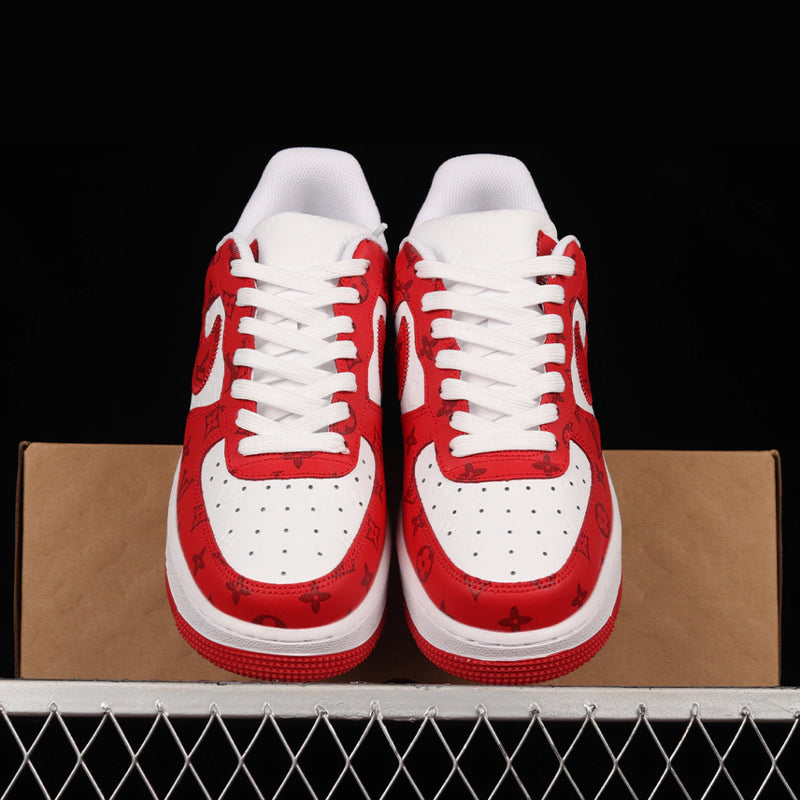 Tênis Air Force 1 Low X Louis Vuitton ‘A White Red’