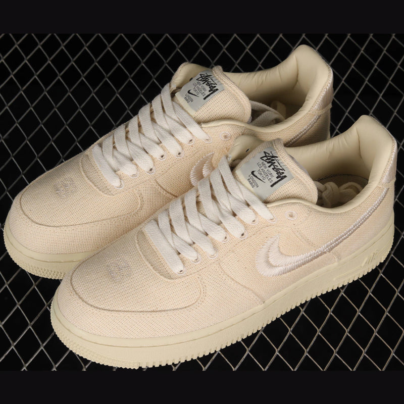 Tênis Nike Air Force 1 Low X Stussy ‘Fossil”