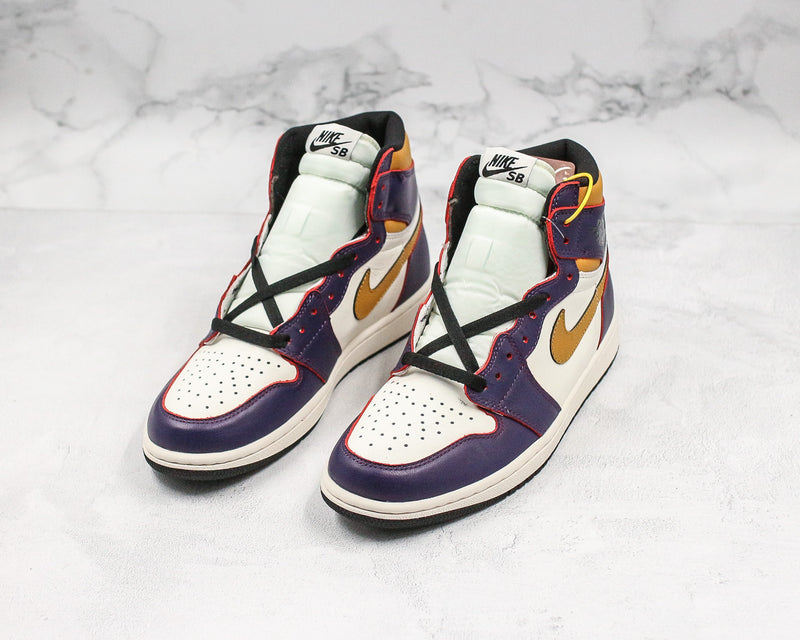 Tênis Nike Air Jordan 1 Retro High OG Defiant SB LA to Chicago