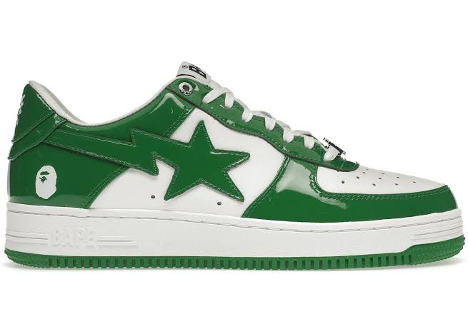 Tênis A Bathing Ape - BapeSta Low M2 ‘Green’