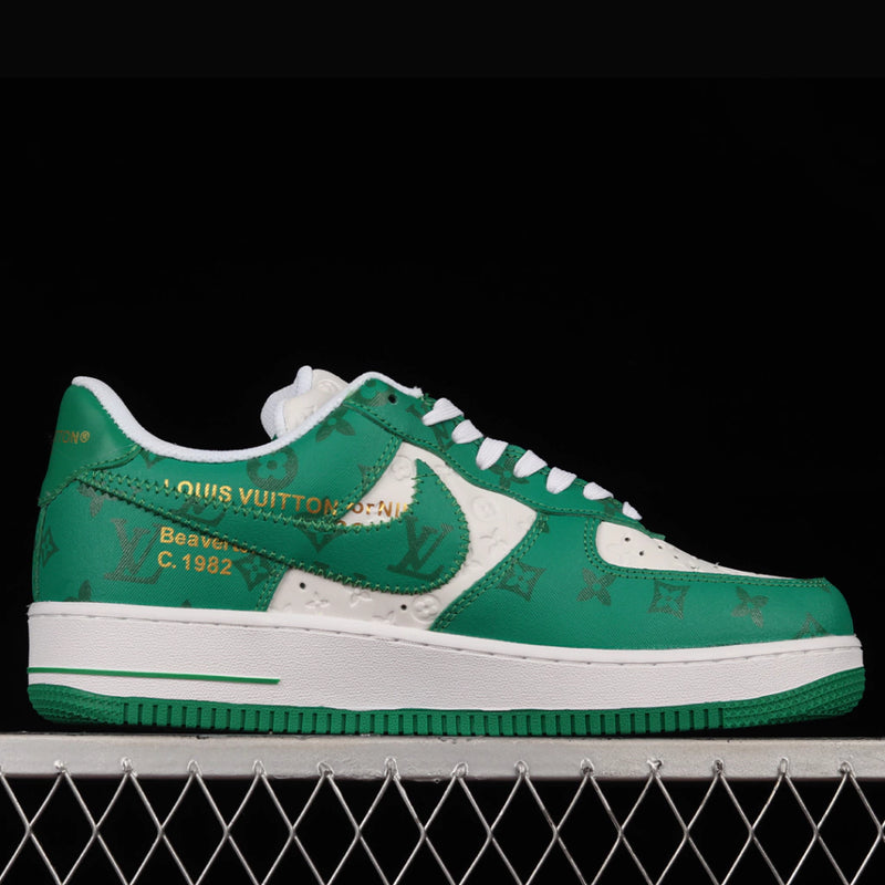 Tênis Air Force 1 Low X Louis Vuitton ‘A White Green’