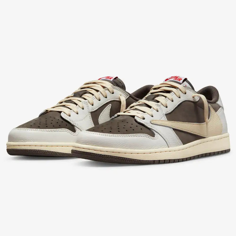 Tênis Nike Air Jordan 1 Retro Low Og X Travis Scott "Reverse Mocha"