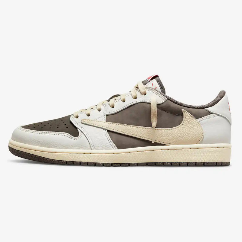 Tênis Nike Air Jordan 1 Retro Low Og X Travis Scott "Reverse Mocha"