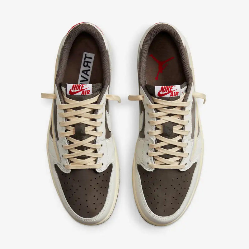 Tênis Nike Air Jordan 1 Retro Low Og X Travis Scott "Reverse Mocha"