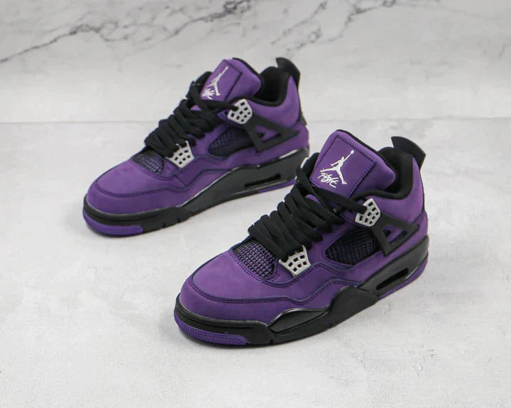 Tênis Nike Air Jordan 4 Retro Travis Scott Purple