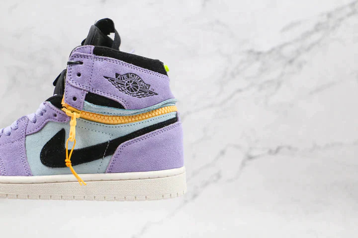 Tênis Nike Air Jordan 1 High Switch Purple Pulse