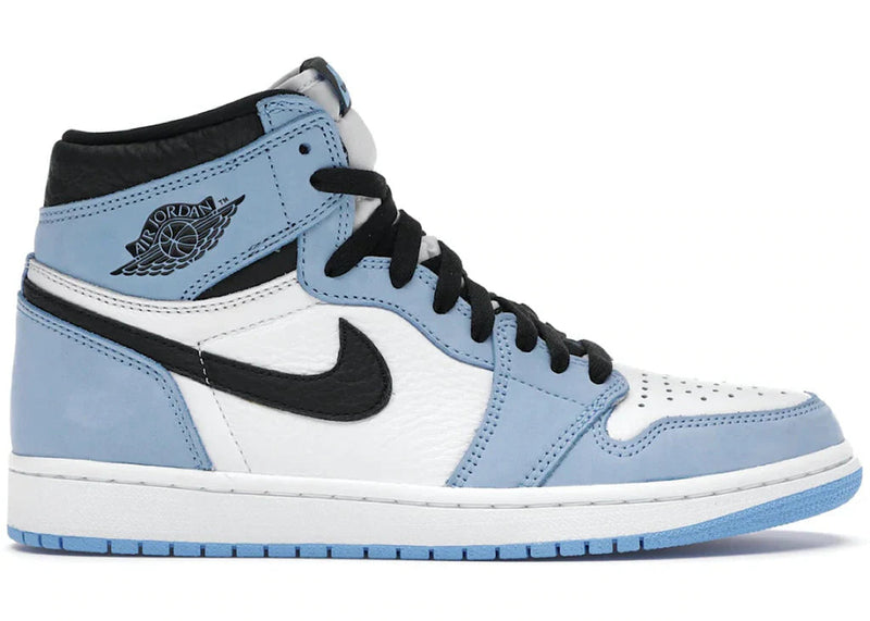 Tênis Nike Air Jordan 1 Retro High White University Blue Black