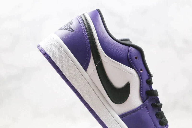 Tênis Nike Air Jordan 1 Low Court Purple White