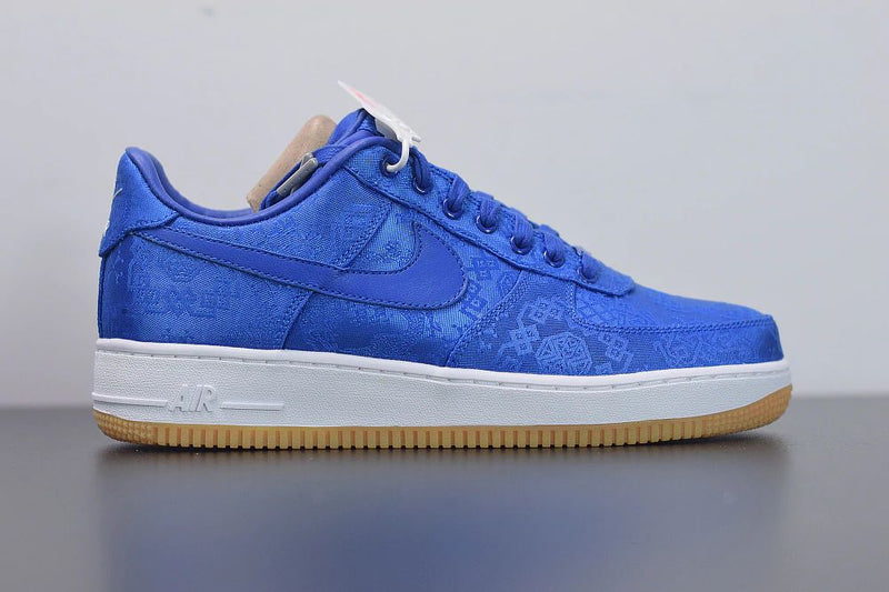 Tênis Nike Air Force 1 Clot Blue Silk