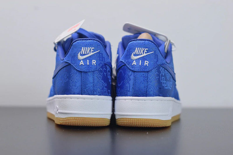 Tênis Nike Air Force 1 Clot Blue Silk