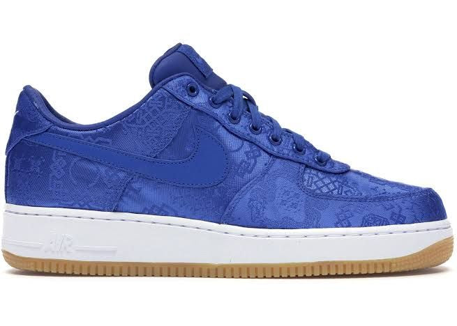 Tênis Nike Air Force 1 Clot Blue Silk