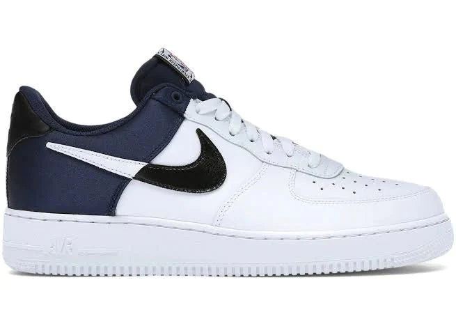 Tênis Nike Air Force 1 Nba City Edition White Navy