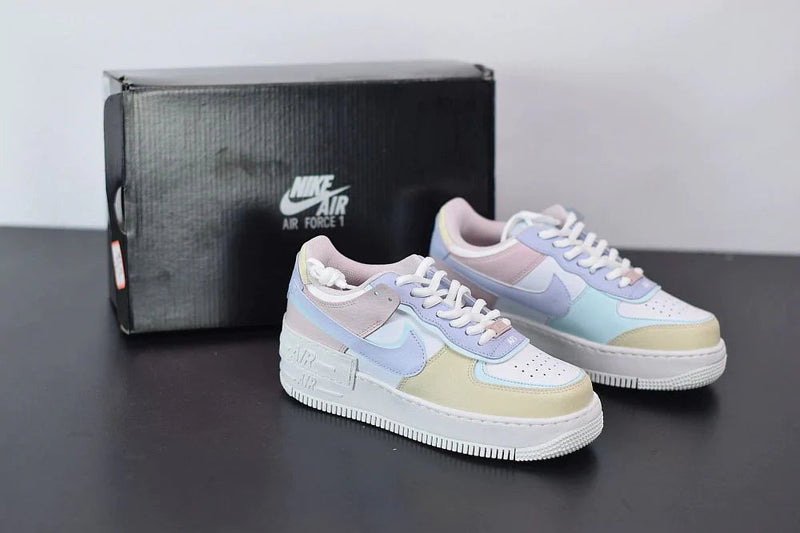 Tênis Nike Air Force 1 Shadow White Glacier Blue Ghost