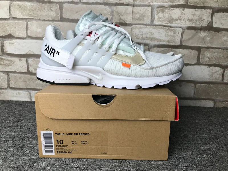 Tênis Nike Air Presto Off-white White (2018)