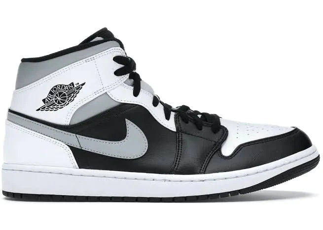 Tênis Nike Air Jordan 1 Mid White Shadow