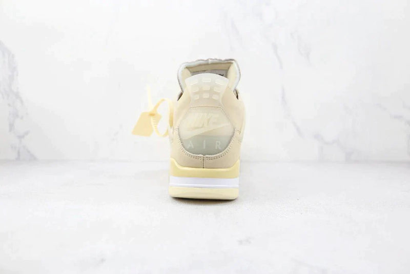 Tênis Nike Air Jordan 4 Retro Off-white Sail