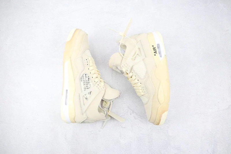 Tênis Nike Air Jordan 4 Retro Off-white Sail