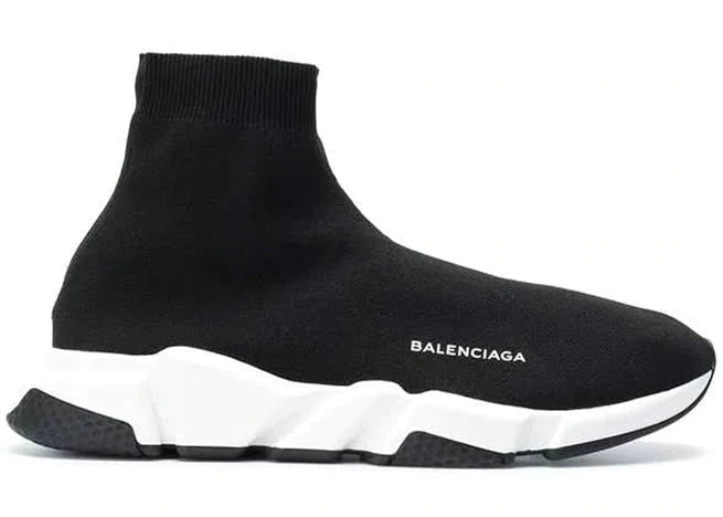 Tênis Balenciaga Speed Recycled Black White