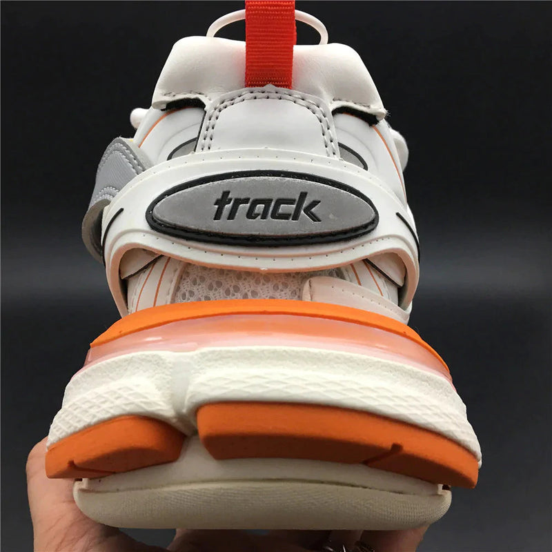 Tênis Balenciaga Track White Orange