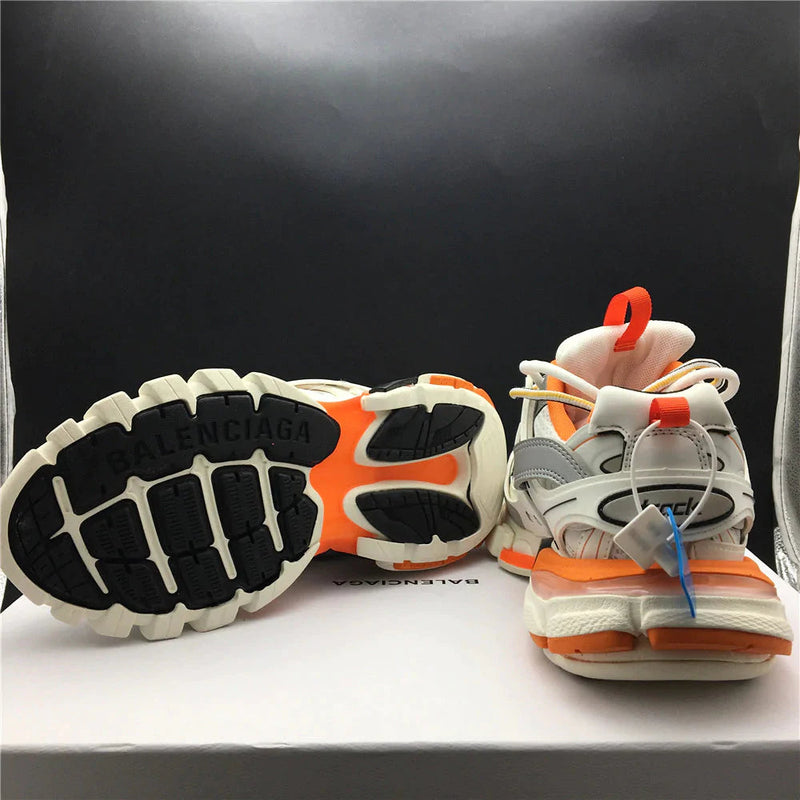 Tênis Balenciaga Track White Orange